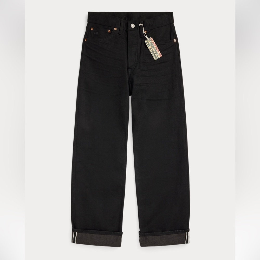 Ralph Lauren RRL | NWOT High Boy Fit Black Selvedge Jean
